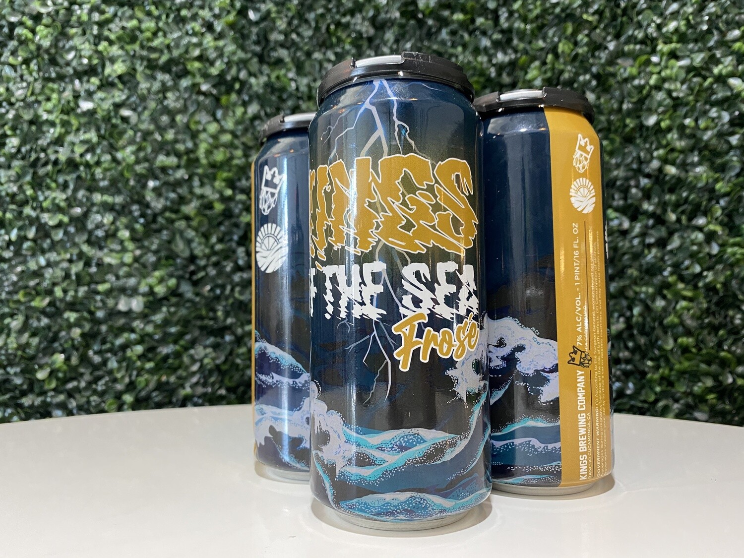 Kings Brewing Company - King's of Sea Frose - Fruited Sour - 7% ABV - 4 Pack Kings Brewing Company - King's of Sea Frose - Fruited Sour - 7% ABV - 4 Pack