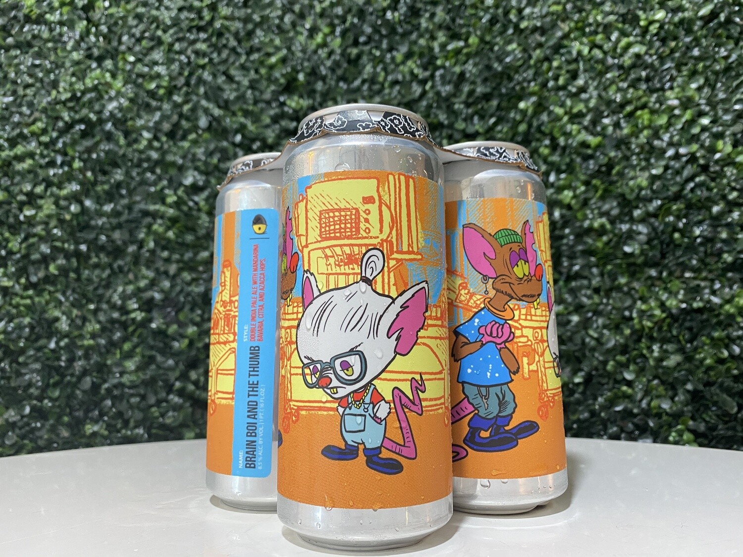 Tripping Animals - Brain Boi And the Thumb - DIPA - 8.5% ABV - 4 Pack Tripping Animals - Brain Boi And the Thumb - DIPA - 8.5% ABV - 4 Pack