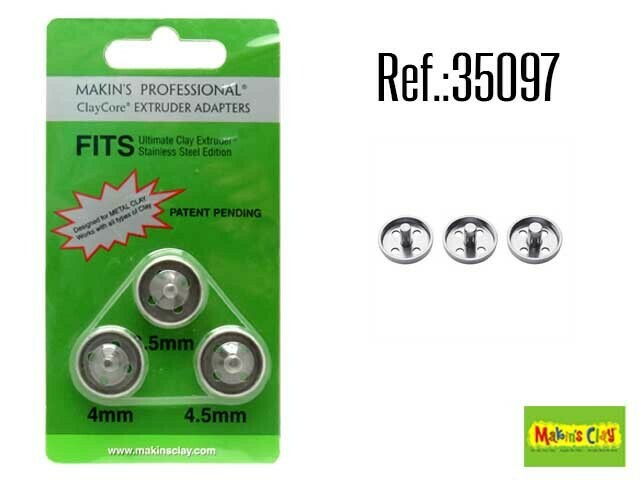 Discos para duyas Makin´s Clay, MODELO: SET 3 PIEZA - REPUESTO 35097