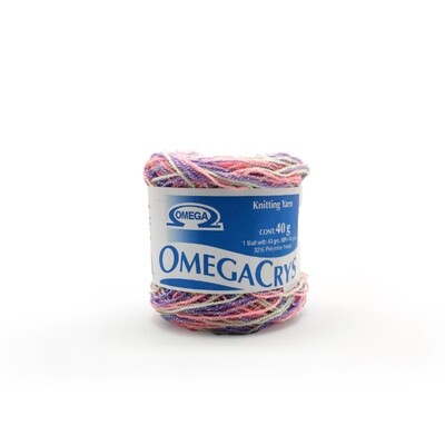 Omega Crys Matizado 40gr - 68% Acrilico/ 32% Poliester