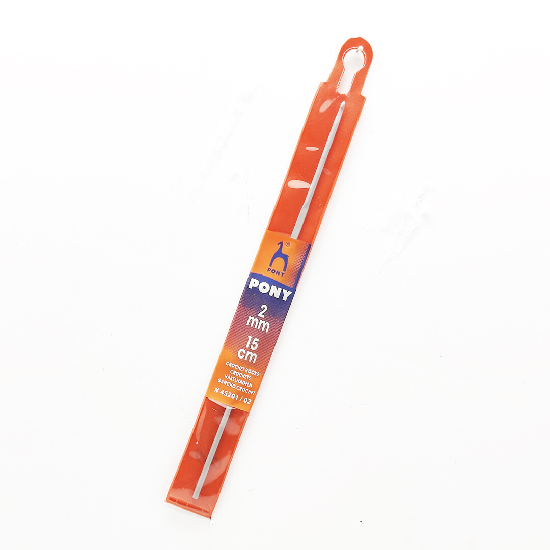 Ganchillo para Crochet Pony, TAMAÑO: 2.0mm