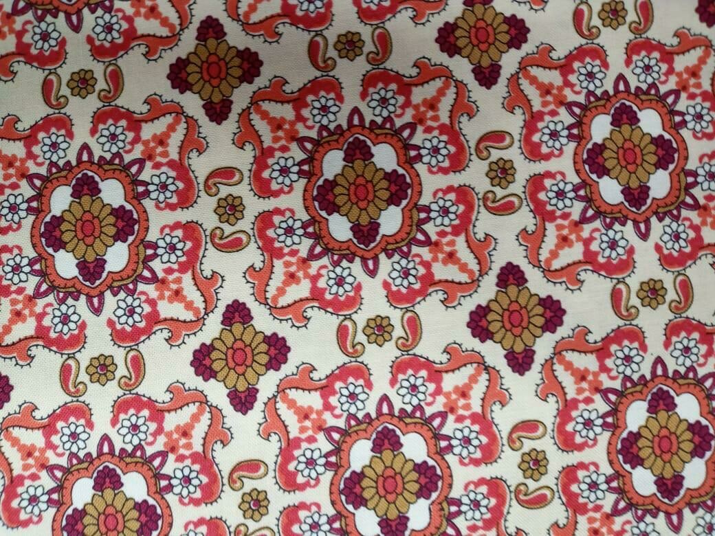 Tela Estampada 100% algodón - 45&quot; ancho
