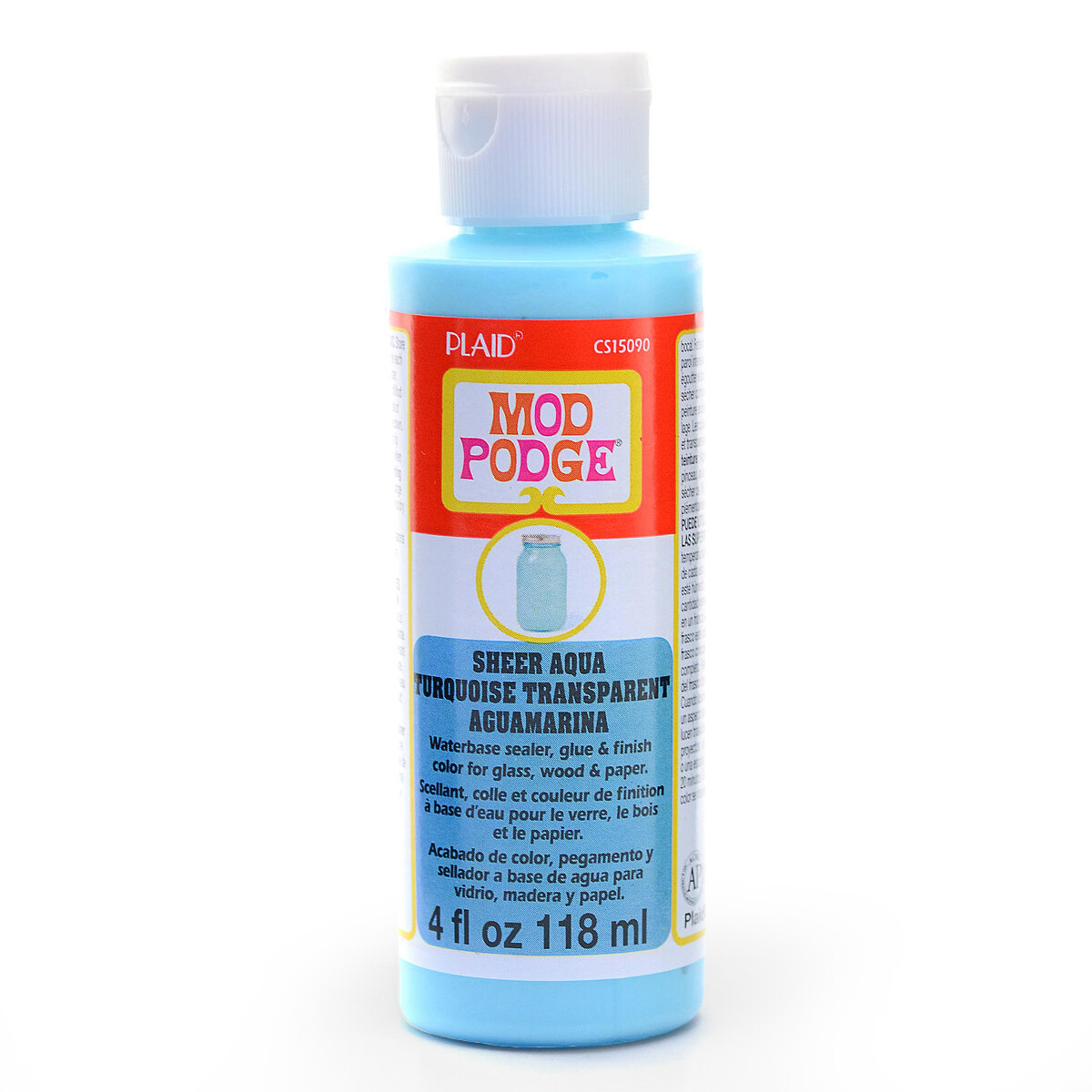 Mod Podge Sheer Color / 118ml, COLORE: CS-15090 AQUA