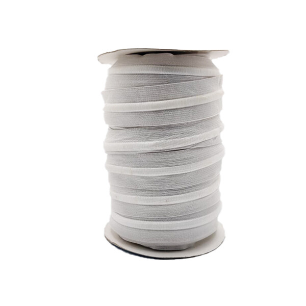 Elástico Americano con cordón 1 1/4&quot; Blanco
