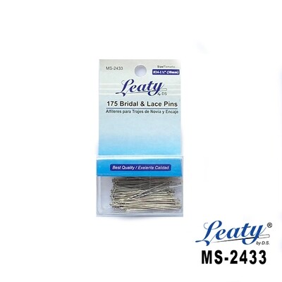 Set de 175 Alfileres LEATY / Alfileres para Traje de Novia y Encaje #24  1-1/2&quot;  - 38mmx175pcs