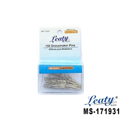 Set de 150 Alfileres LEATY / Alfileres para Modistería #17, 1-1/16&quot;  27mmx150pcs