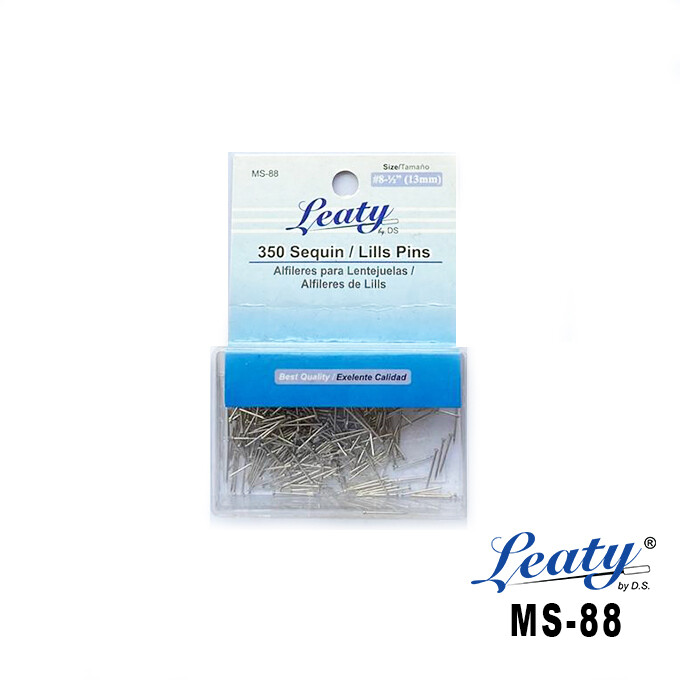 Set de 350 Alfileres LEATY / Alfileres para lentejuelas #8  1/2&quot;  13mm x 350pcs