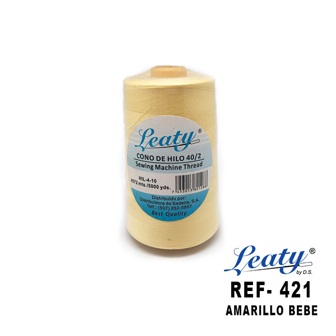 Cono de Hilo 40/2 - AMARILLO BEBE