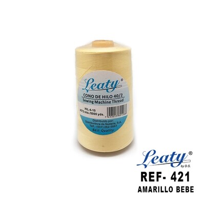 Cono de Hilo 40/2 - AMARILLO BEBE