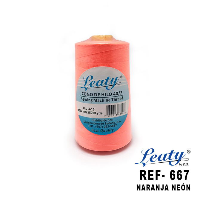 Cono de Hilo 40/2 - NARANJA NEÓN