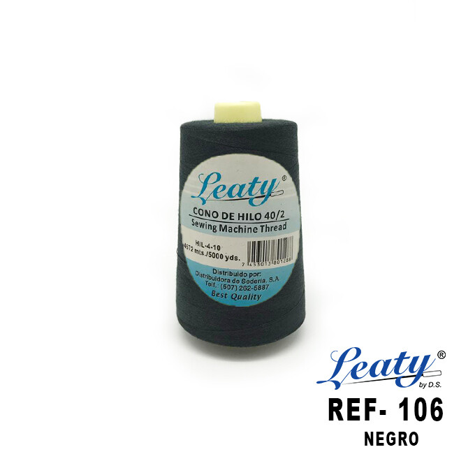 Cono de Hilo 40/2 - NEGRO