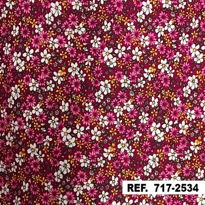 M&J® - Tela Lisa De Algodón 100 %, 152 Cm De Ancho, 10 Colores (rojo, 2 Metros