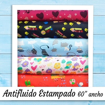 ANTIFLUIDO ESTAMPADO 60&quot; ANCHO