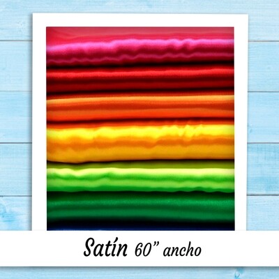 SATIN 60&quot; ANCHO