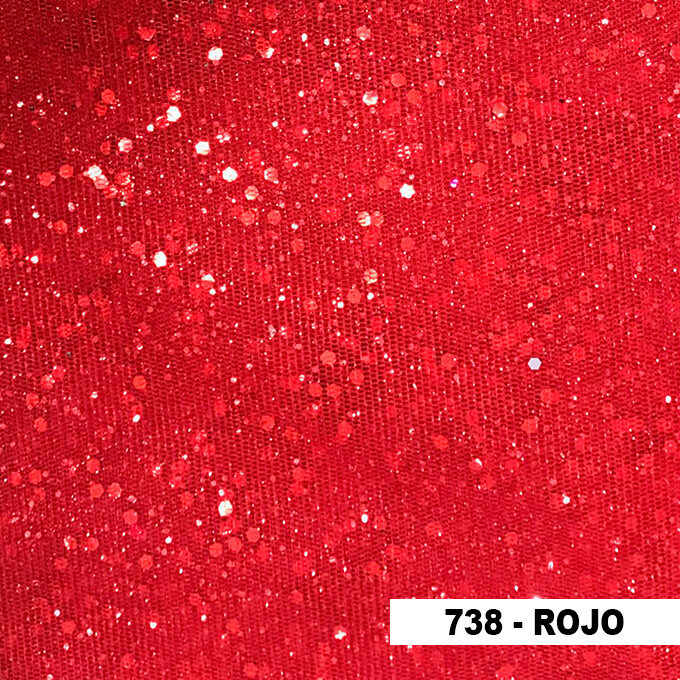 Tull Escarchado 60&quot; ancho