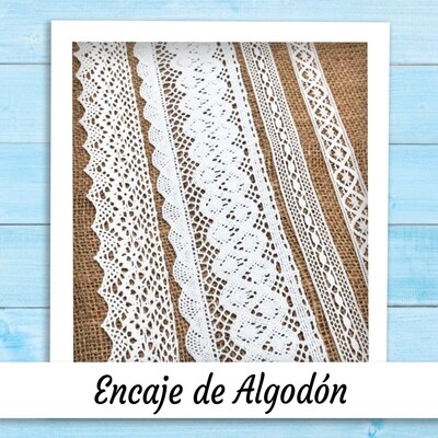 ENCAJES DE ALGODÓN