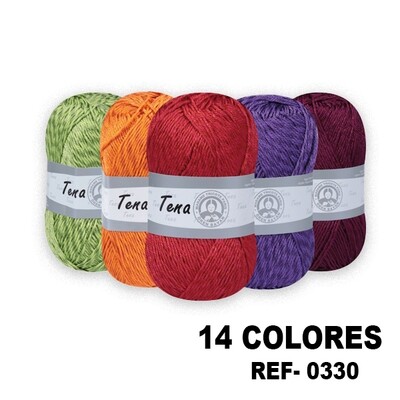 Hilo Tena 50% Algodón / 50% Poliéster - 100gr