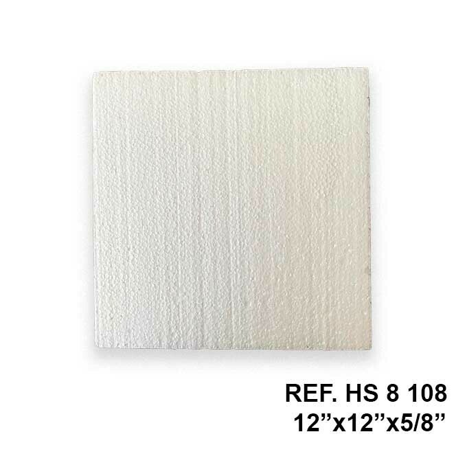 Lamina de Hielo Seco 12&quot;x12&quot;x5/8&quot;