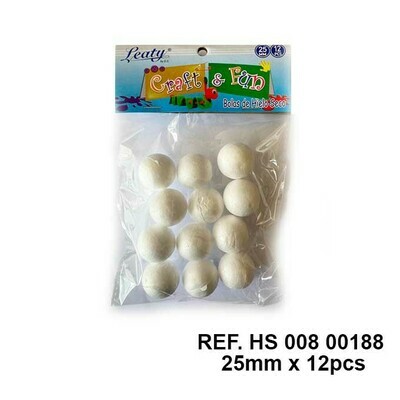 Esferas Hielo Seco 25mm x 12pcs