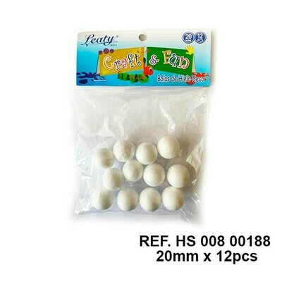 Esferas Hielo Seco 20mm x 12pcs