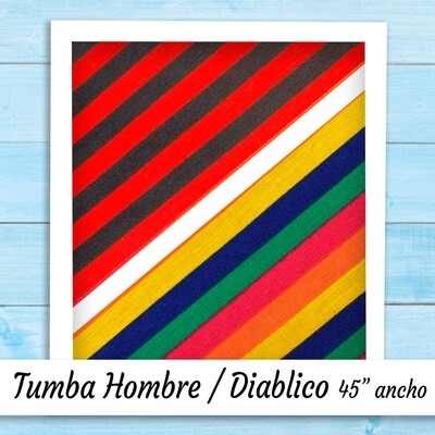 TUMBA HOMBRE / DIABLICO 45&quot; ANCHO