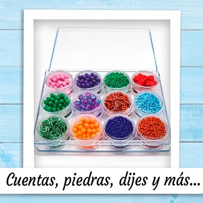 CUENTAS, PIEDRAS, DIJES Y MAS