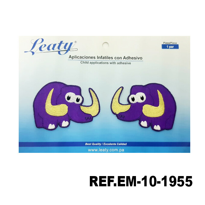 Aplique Infantil Leaty / Termoadhesivo