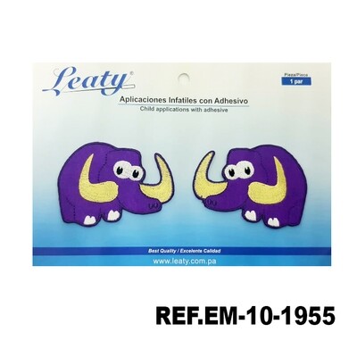 Aplique Infantil Leaty / Termoadhesivo
