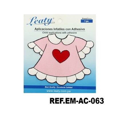 Aplique Infantil Leaty / Termoadhesivo