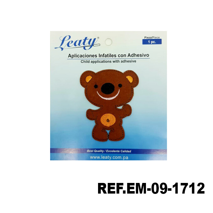 Aplique Infantil Leaty / Termoadhesivo