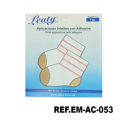 Aplique Infantil Leaty / Termoadhesivo