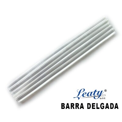Barra de goma larga delgada por unidad