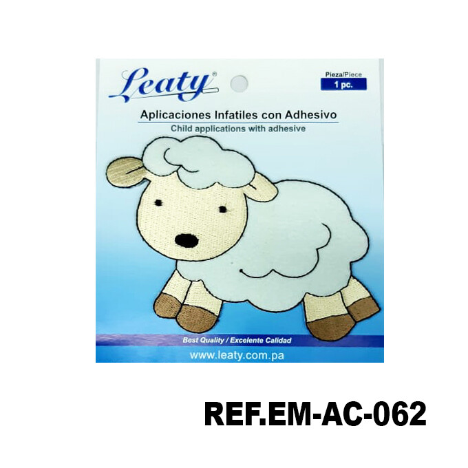 Aplique Infantil Leaty / Termoadhesivo
