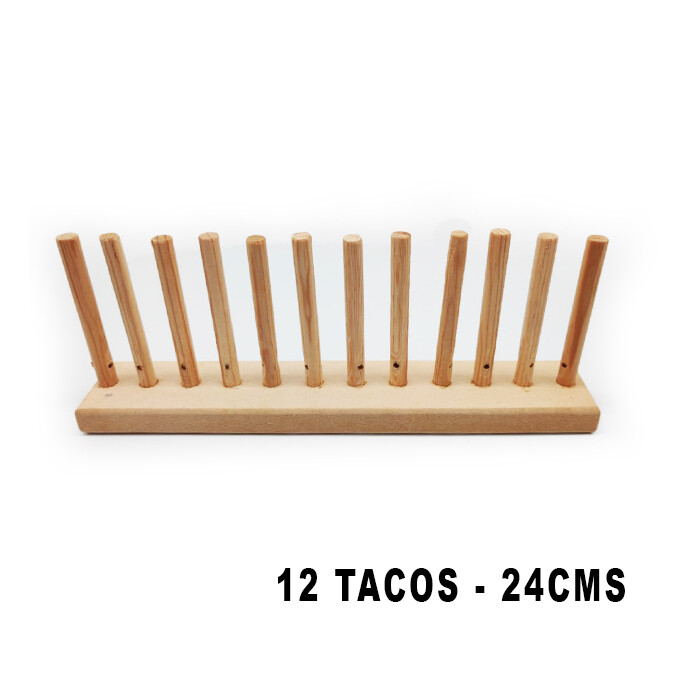 Telar de Madera  12 tacos- 24cms