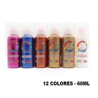 Glitter Escarchado 3D - 60ML