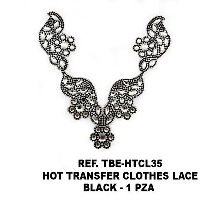 Hot Transfer Clothes Lace HTCL35 X 1 PIEZA