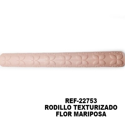Rodillo Texturizado - Flor mariposa