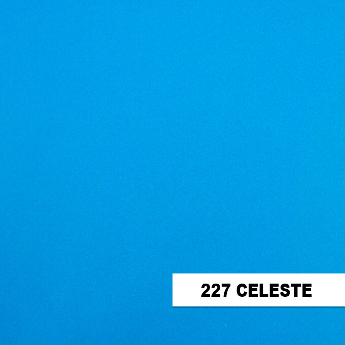 Fomies lamina Gruesa 210 x 297 x 6mm, COLORES: 227 CELESTE
