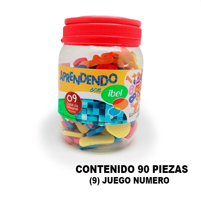 Juego Didáctico - Números - 90 piezas