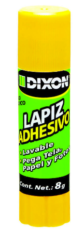 Pegamento Dixon, Tamaño: Pegamento barra 8g