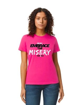 EMBRACE MISERY T-SHIRT (PINK)