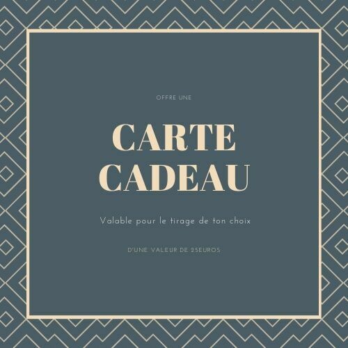 Carte cadeau Carte cadeau