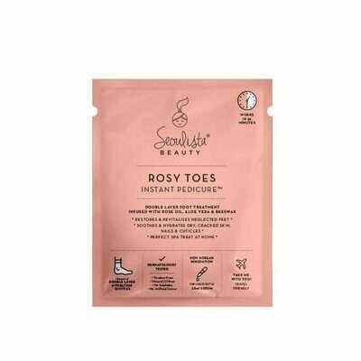 Seoulista Beauty- Rosy Toes- Instant Pedicure