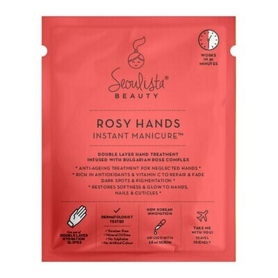 Seoulista Beauty - Rosy Hands -Instant Manicure