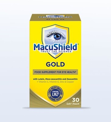 MacuShield Gold Eye Supplements - 30Capsules (90 Day Pack)