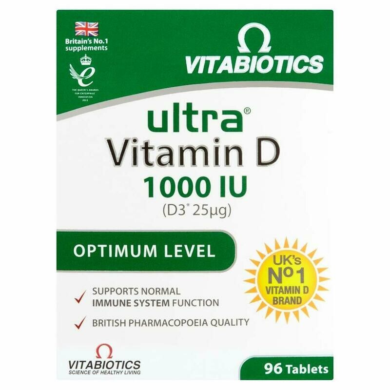 Vitabiotics ​Ultra Vitamin D 1000IU