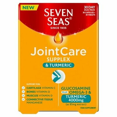 ​Seven Seas - JointCare -Supplex & Turmeric