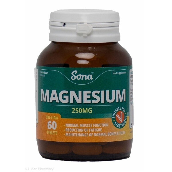 Sona Magnesium 250mg (60 tab)