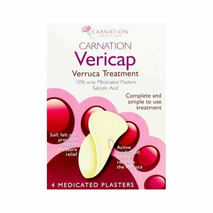Carnation Vericap - verruca treatment