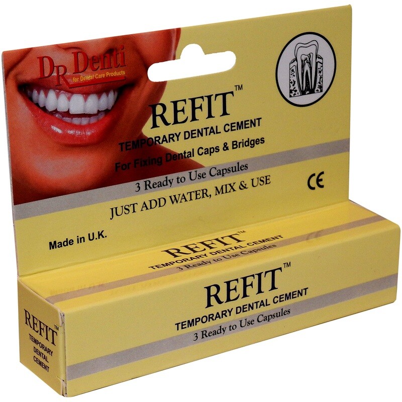 Cr Denti - REFIT temporary dental cement